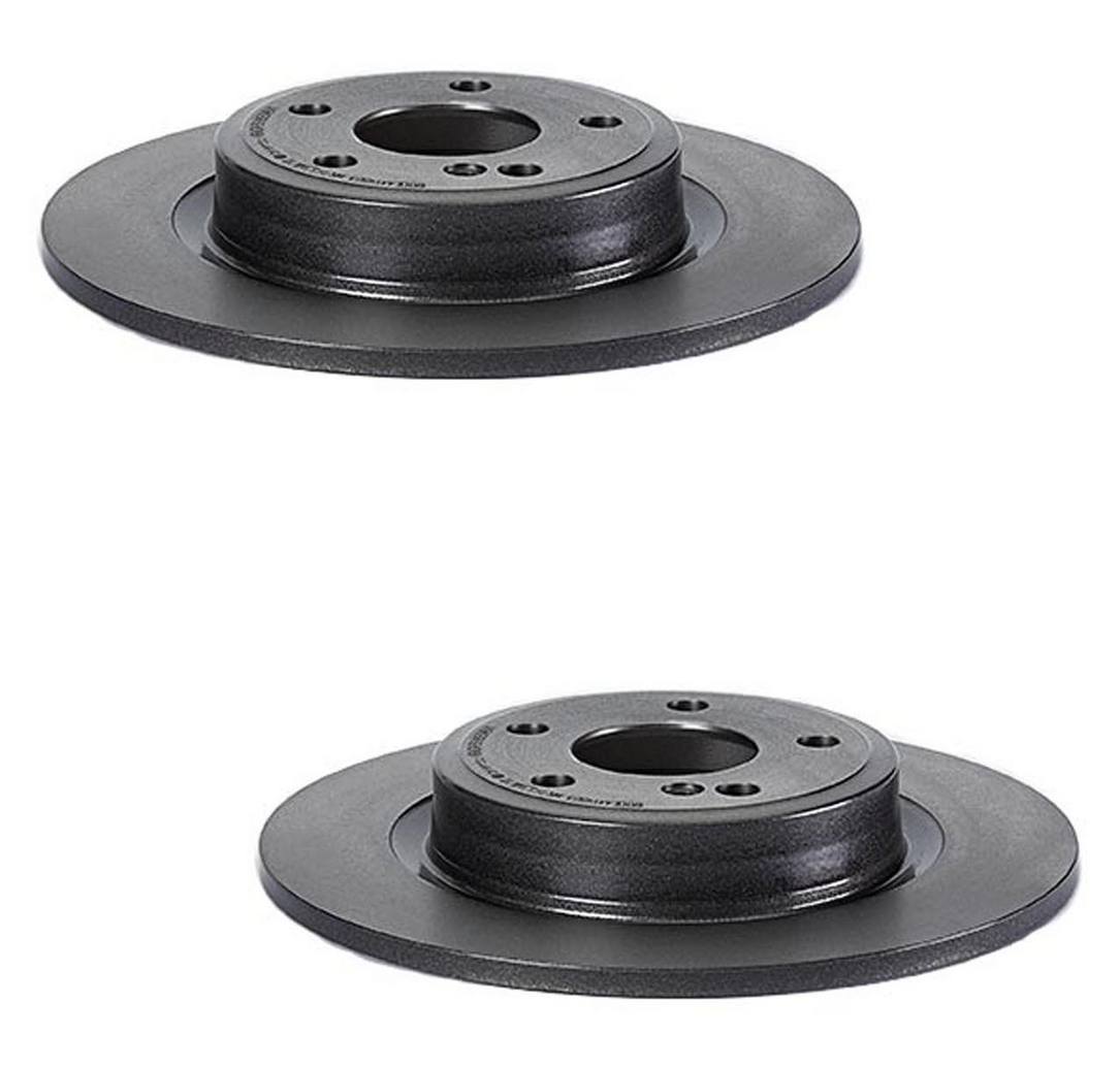 Mercedes Brakes Kit - Pads & Rotors Front and Rear (320mm/295mm) (Low-Met) 246423011207 - Brembo 1637428KIT